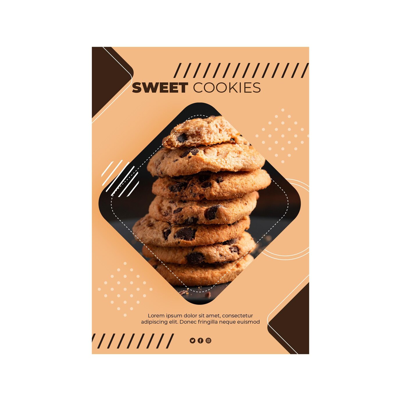 Sweet Cookies Flyer Vertical 23 2148669346