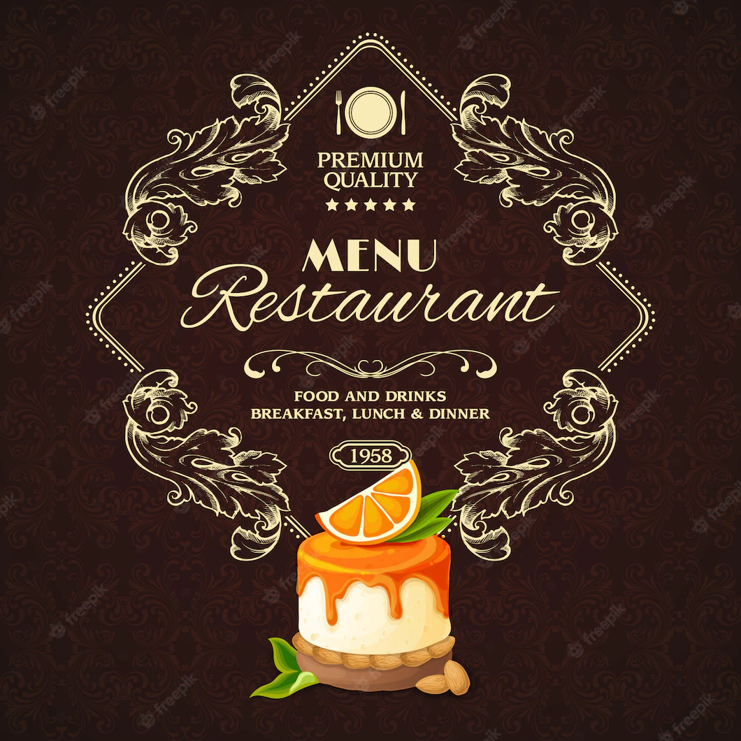 Sweets Dessert Restaurant Menu 98292 4816