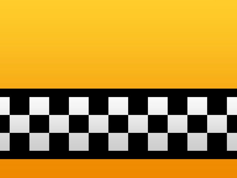 Taxi yellow and checkered background image free download