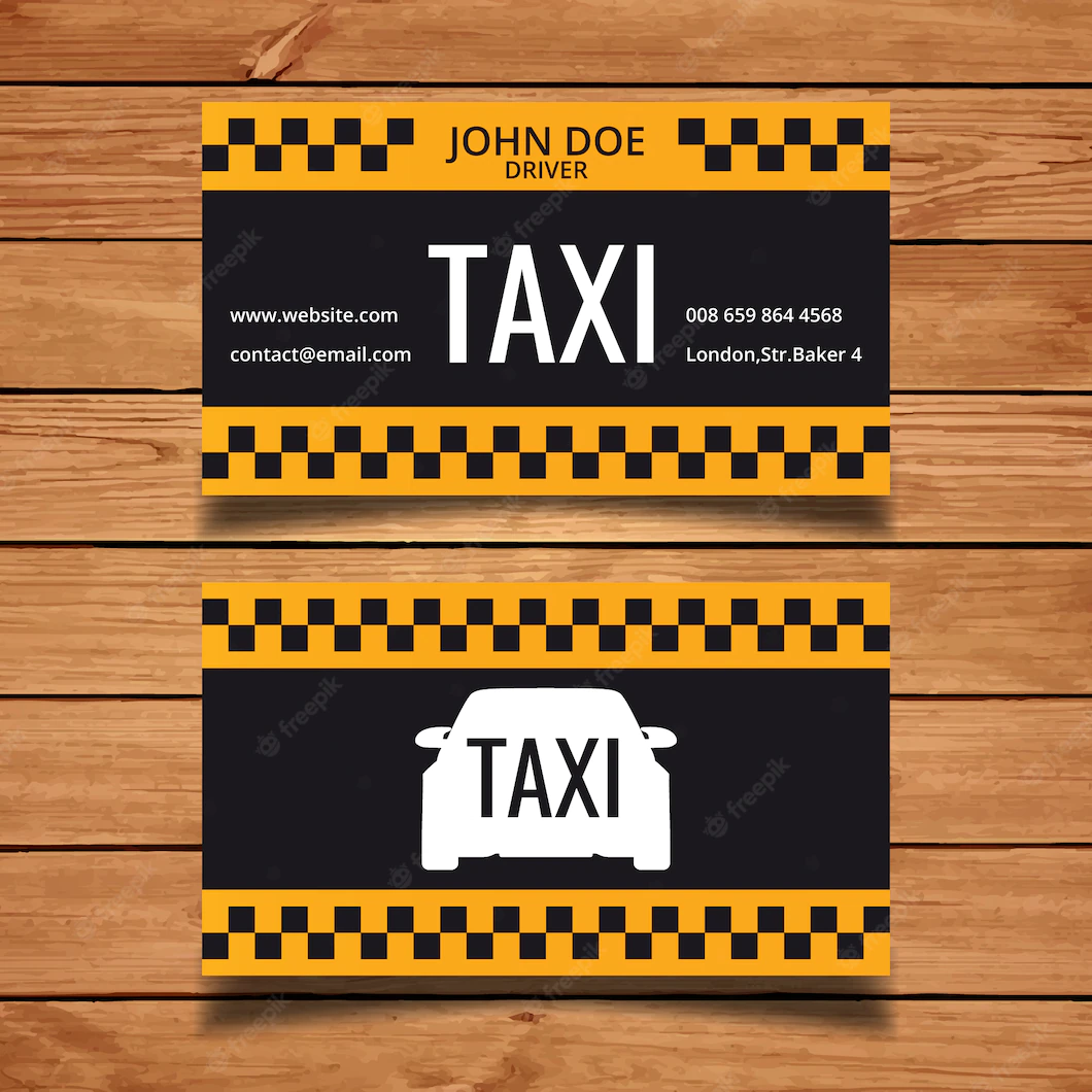 Taxi Business Card Template 1051 1494