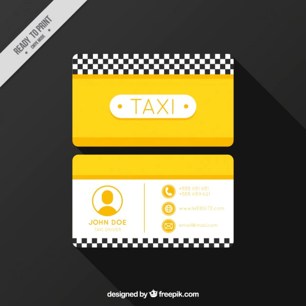 Taxi Company Business Card 23 2147561284