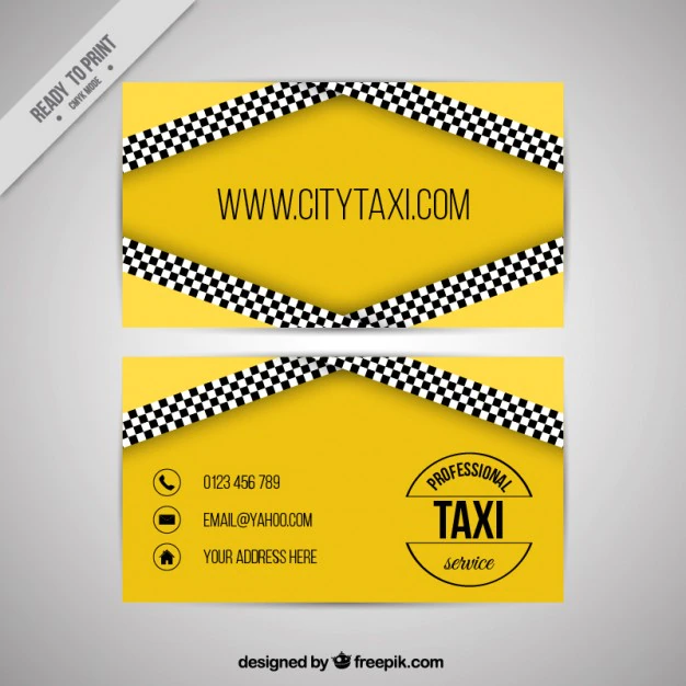 Taxi Service Business Card 23 2147561256