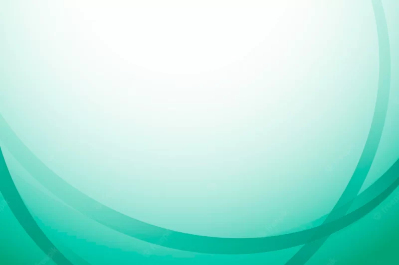 Teal green curve background Free Vector