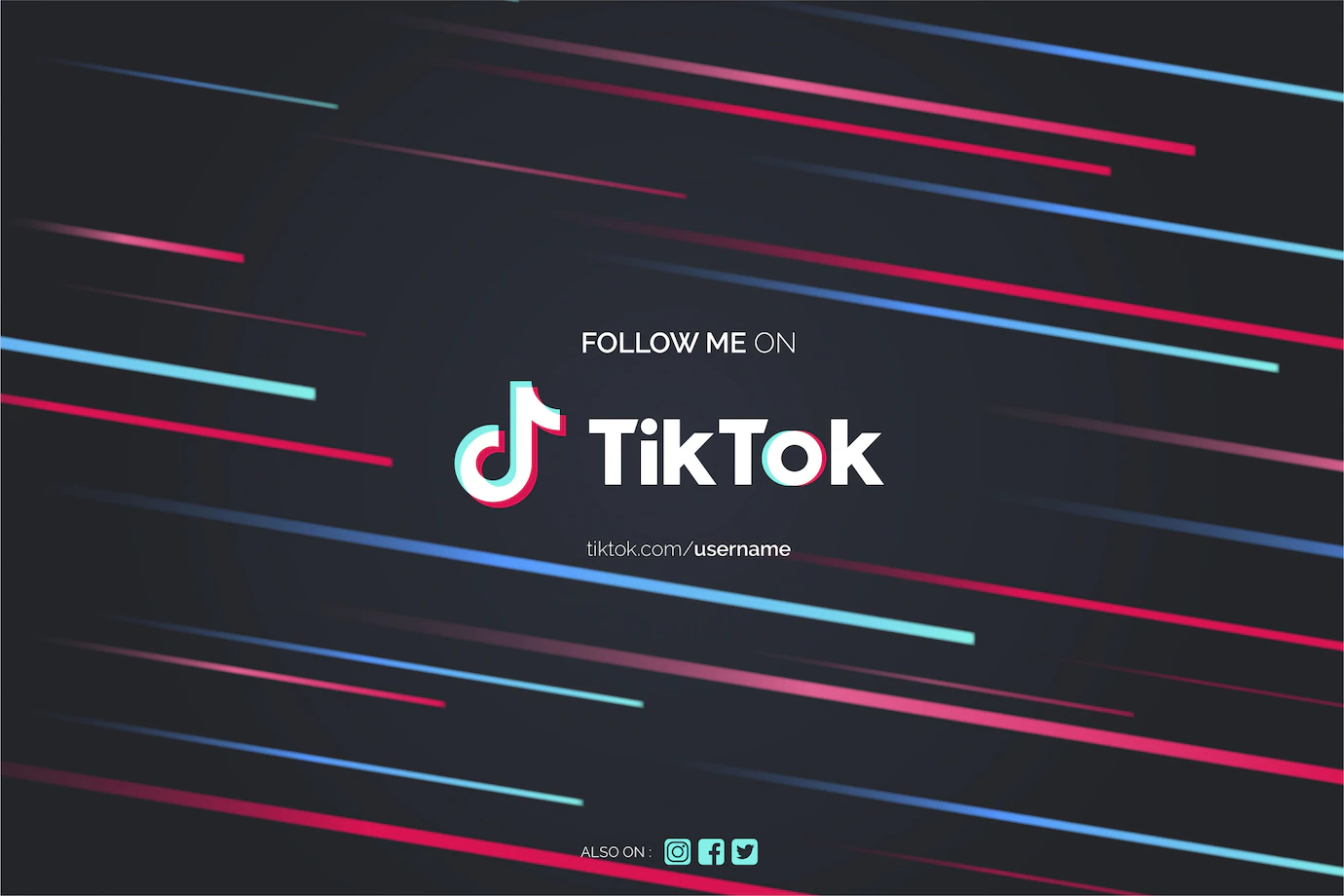 Tiktok Promotion Background 1361 2697