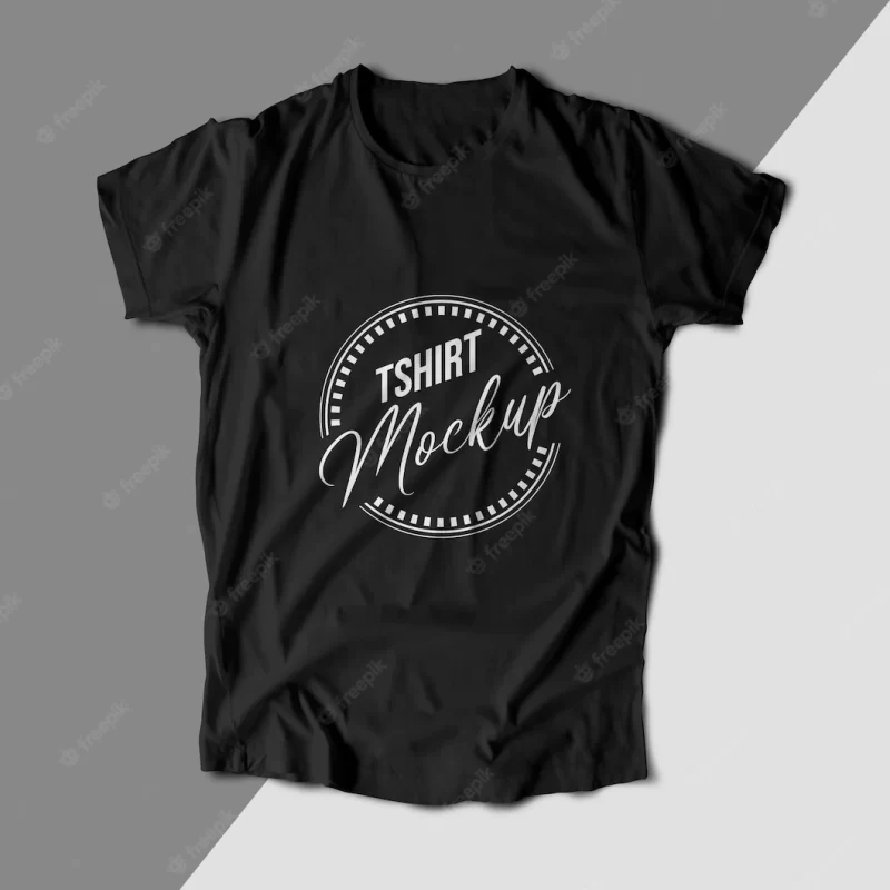 Tshirt mockup design isolated Premium Psd