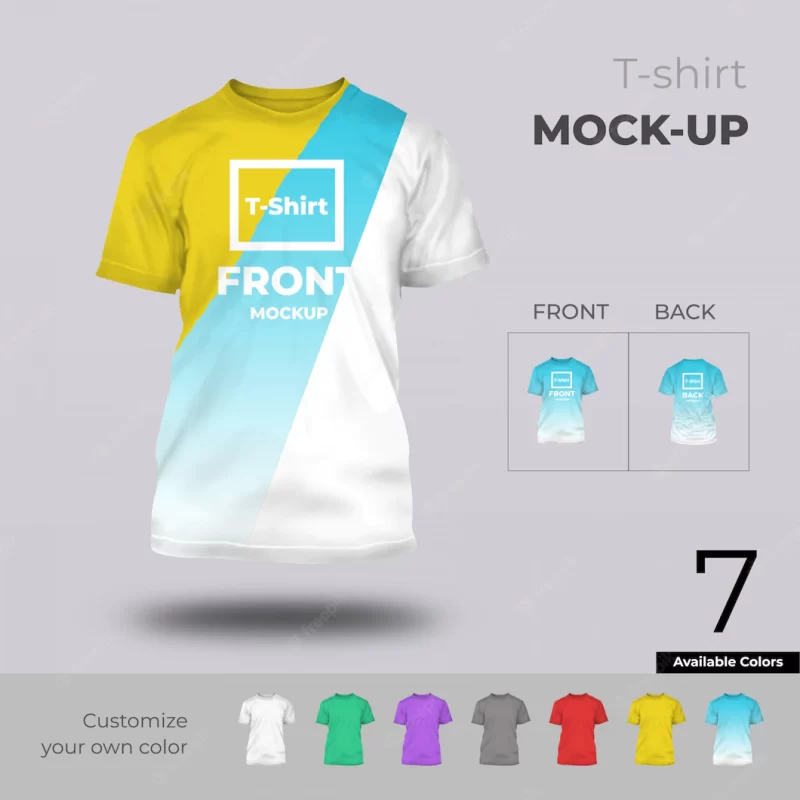 Tshirt mockup Premium Psd