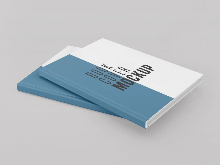 Two Hard Cover Book Mockup 1150 37608