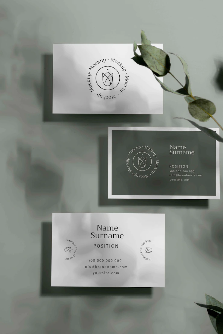 Visiting Business Card Design Mockup 23 2149097046