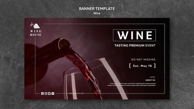 Wine Banner Template Design 23 2148559350