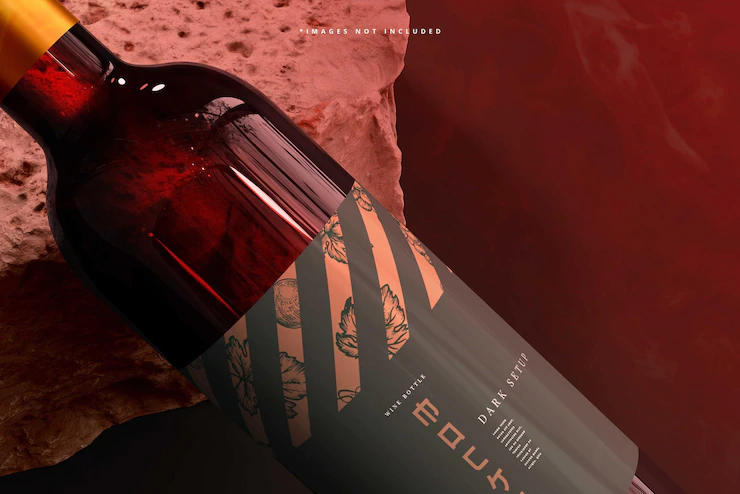 Wine Bottle Mockup 358694 2492