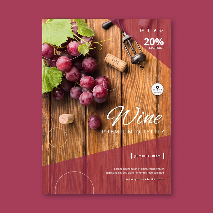 Wine Poster Template 23 2149007756