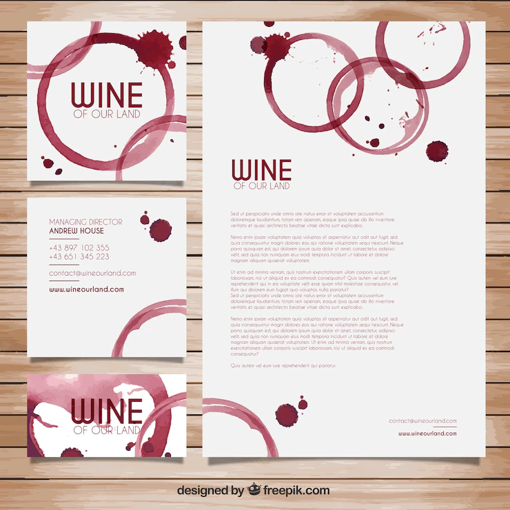 Wine Stains Stationery 23 2147511217