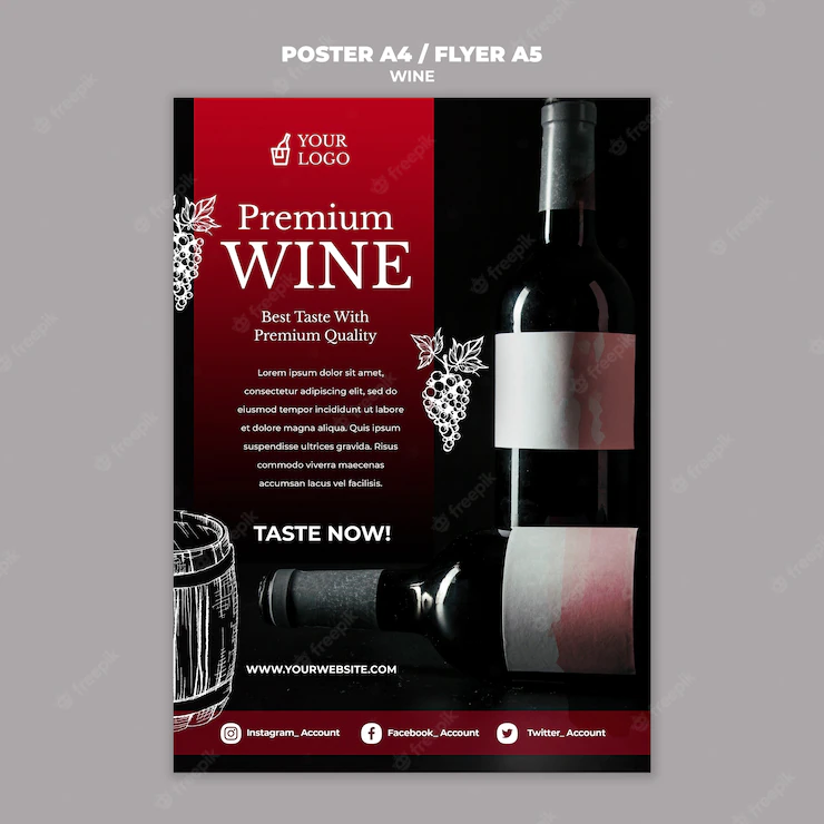 Wine Tasting Poster Template 23 2148536327