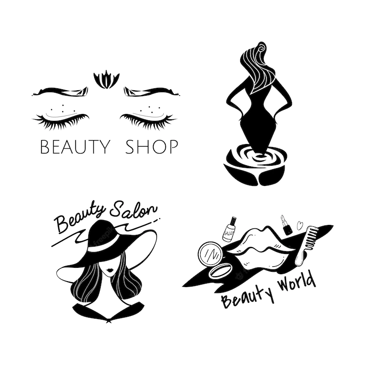 Women s beauty and fashion logo vector Free Vector