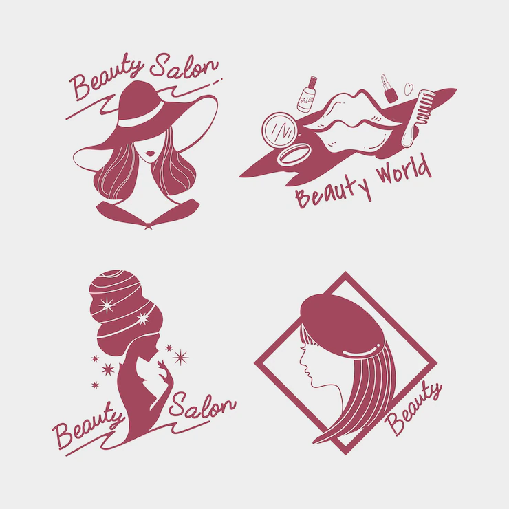 Women S Beauty Fashion Logo Vector 53876 61558