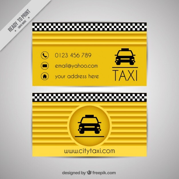 Yellow Card Taxi Driver 23 2147560566