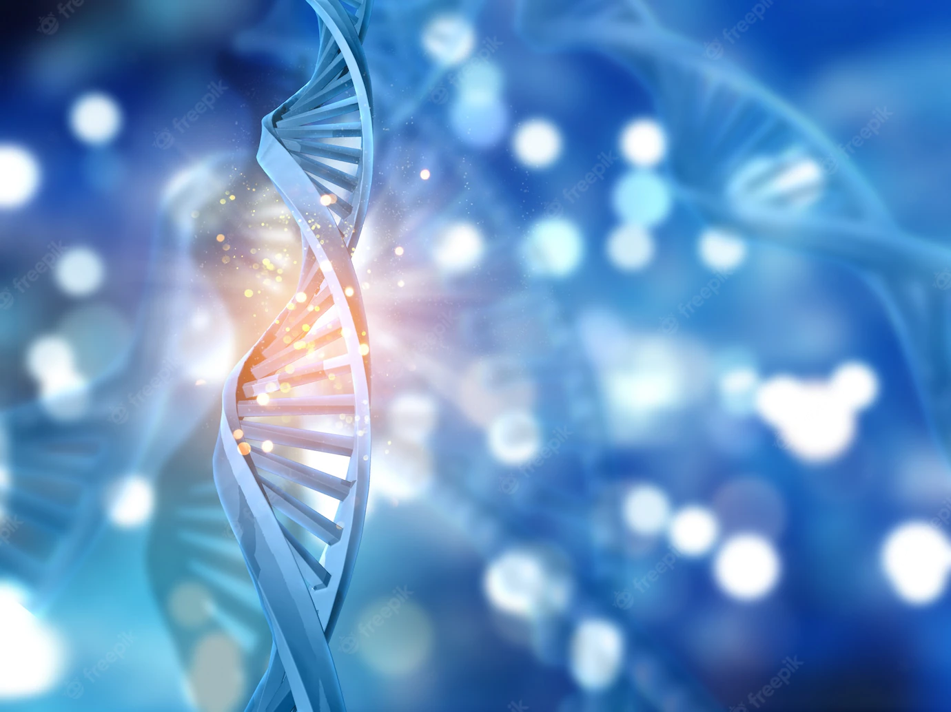 3d Dna Strands Abstract Background 1048 5872