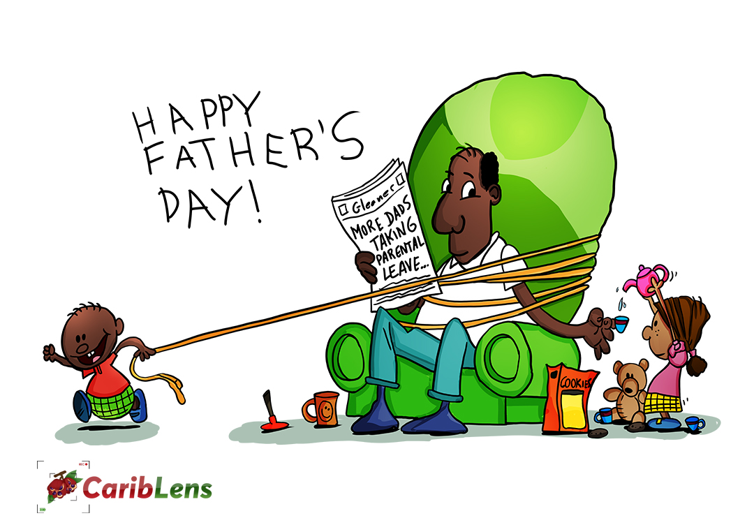Cartoon Happy Fathers Day Graphics Card Psd Template Free Image Download