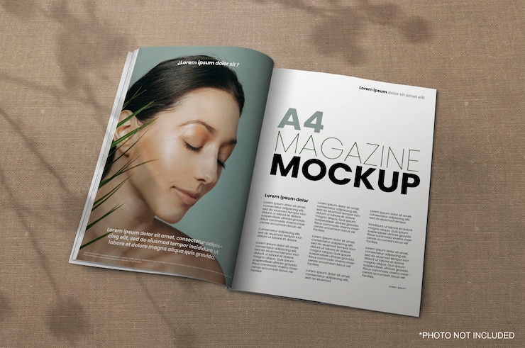 A4 Magazine Mockup 125540 620