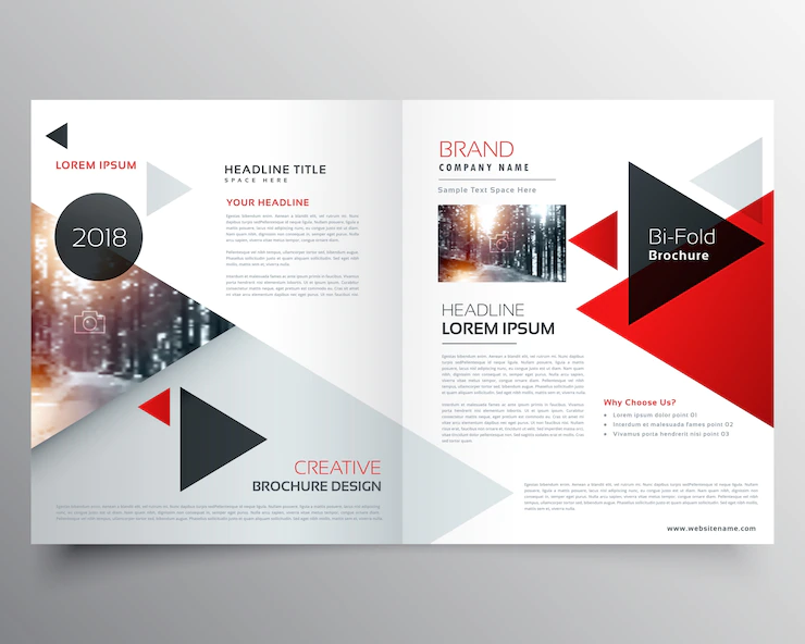 Abstract Business Brochure 1017 8666