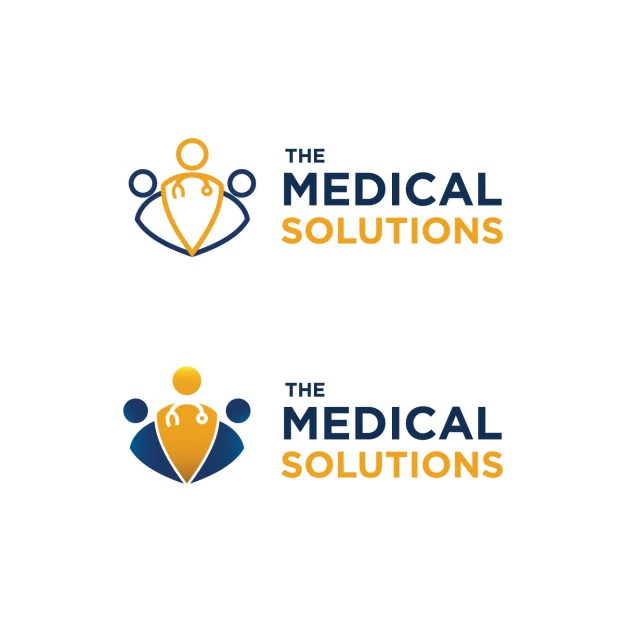 Abstract clinical logo Free Vector