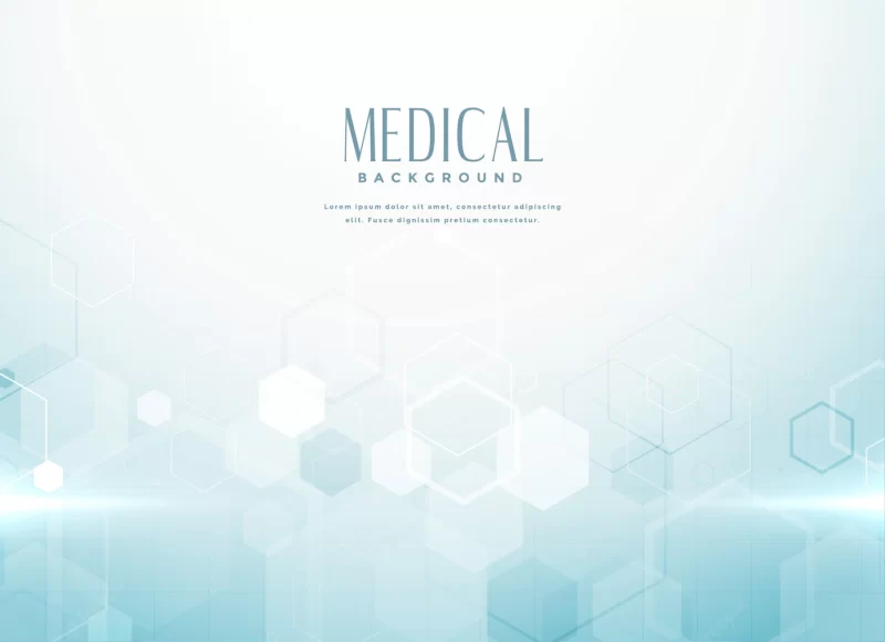 Abstract medical science background concept Free Vector