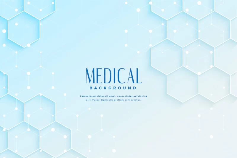 Blue medical background with hexagonal shape design Free Vector Blue medical background with hexagonal shape design Free Vector