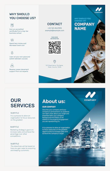 Business Brochure Template Psd Marketing Company 53876 123341