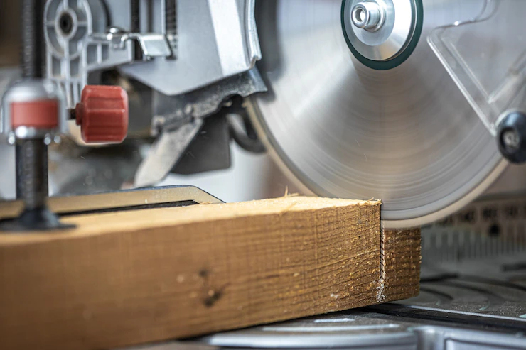 Circular Saw Miter Saw Photographed Workshop Atmosphere 169016 13187