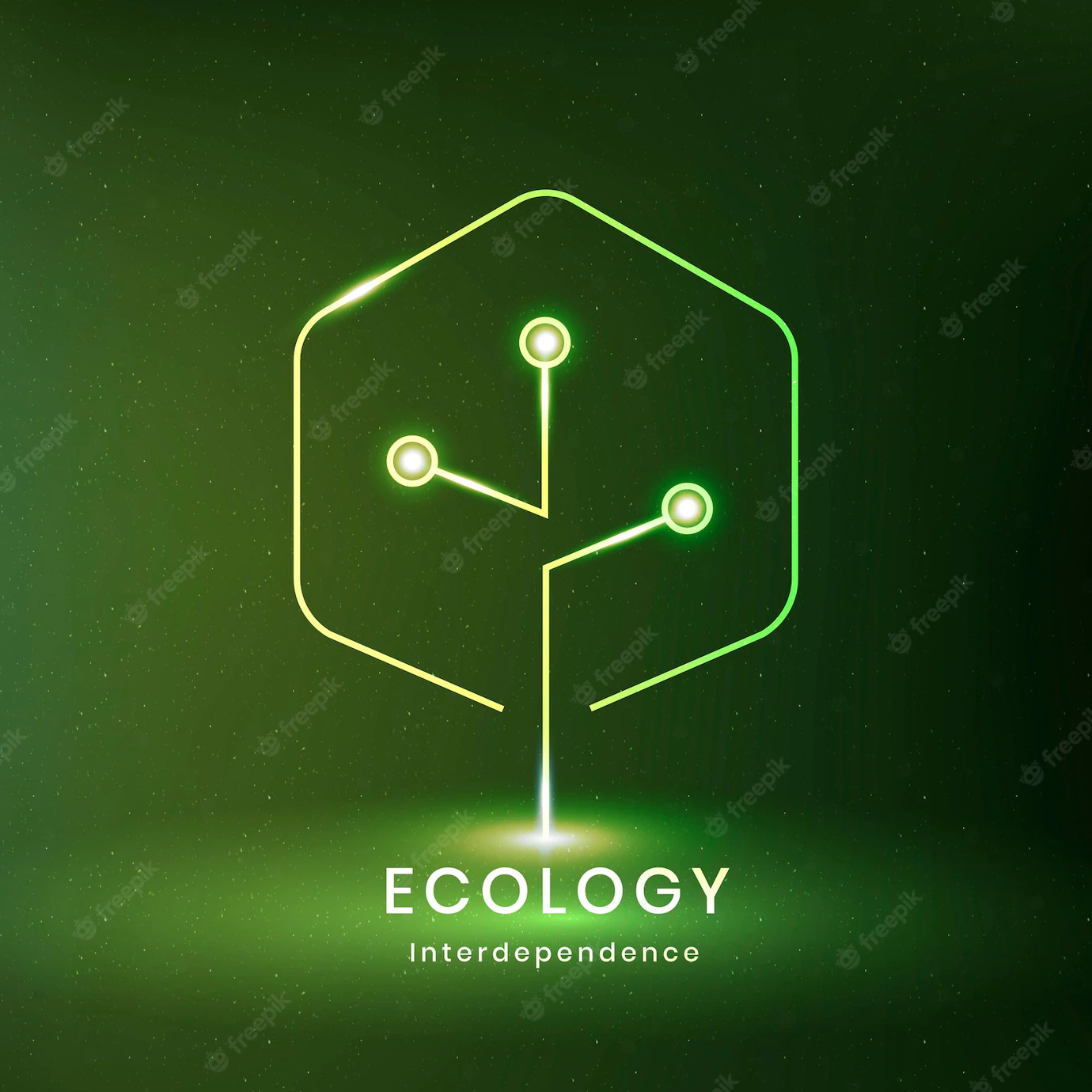 Environmental Logo Vector With Ecology Text 53876 112070