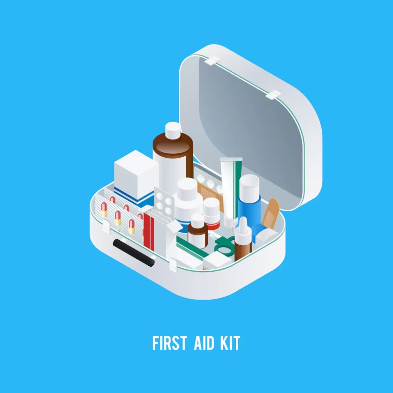 First aid kit background Free Vector First aid kit background Free Vector