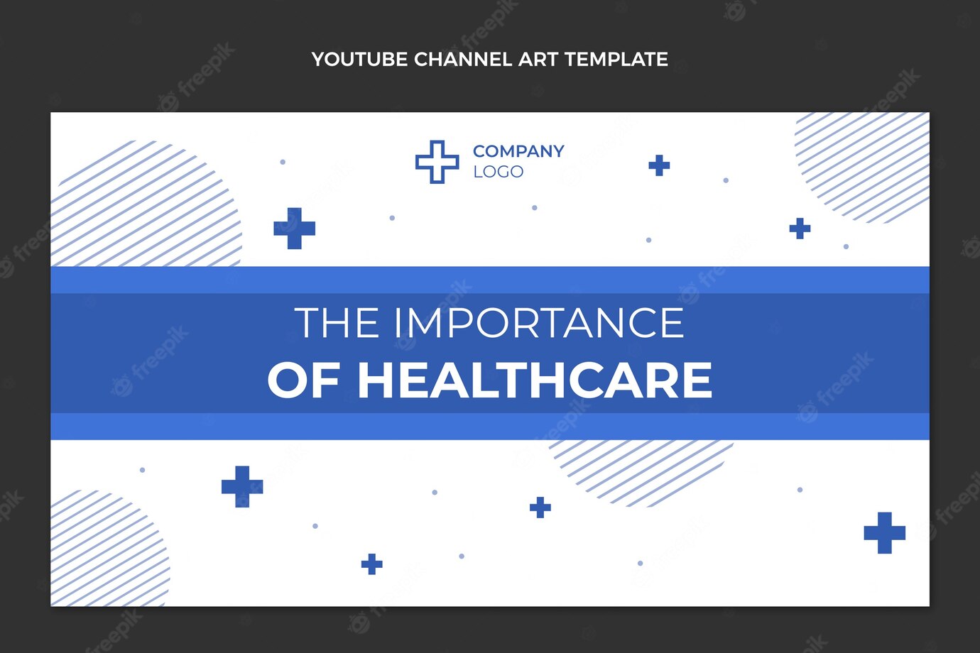 Flat Design Medical Youtube Channel Art 23 2149163032