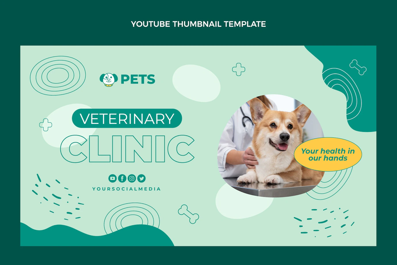 Flat Design Veterinary Clinic Youtube Thumbnail 23 2149322334