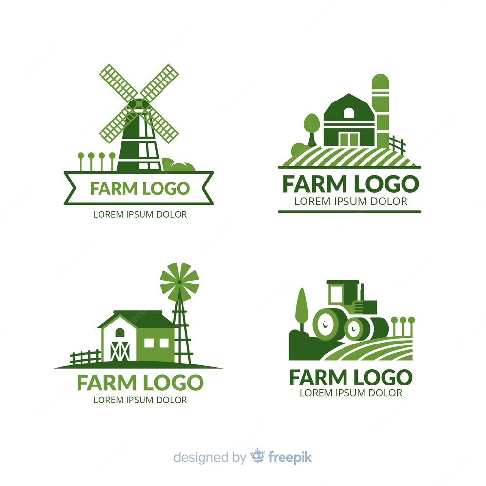 Flat Farm Logo Collection 23 2148180100