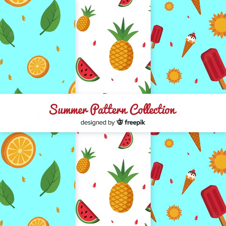 Flat Summer Pattern Collection 23 2148141584