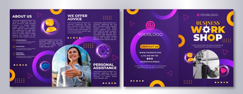 Gradient Business Workshop Brochure Template 23 2149405069