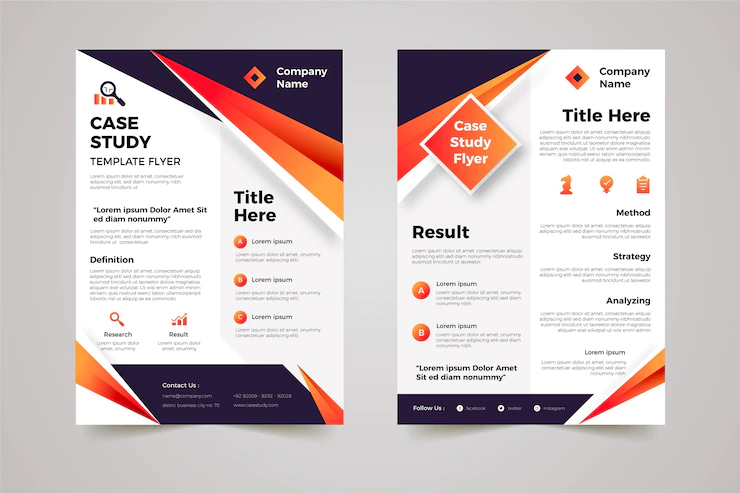 Gradient Case Study Flyers 52683 71589