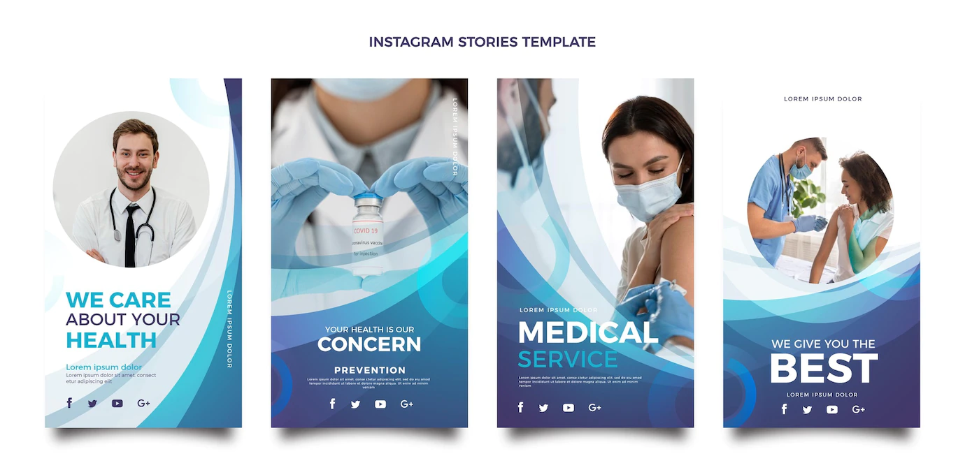 Gradient Medical Instagram Stories Template 23 2149105267