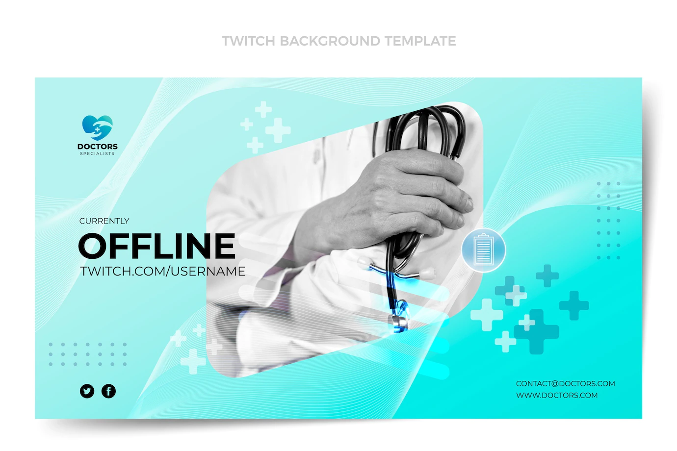 Gradient Medical Twitch Background 23 2149169418