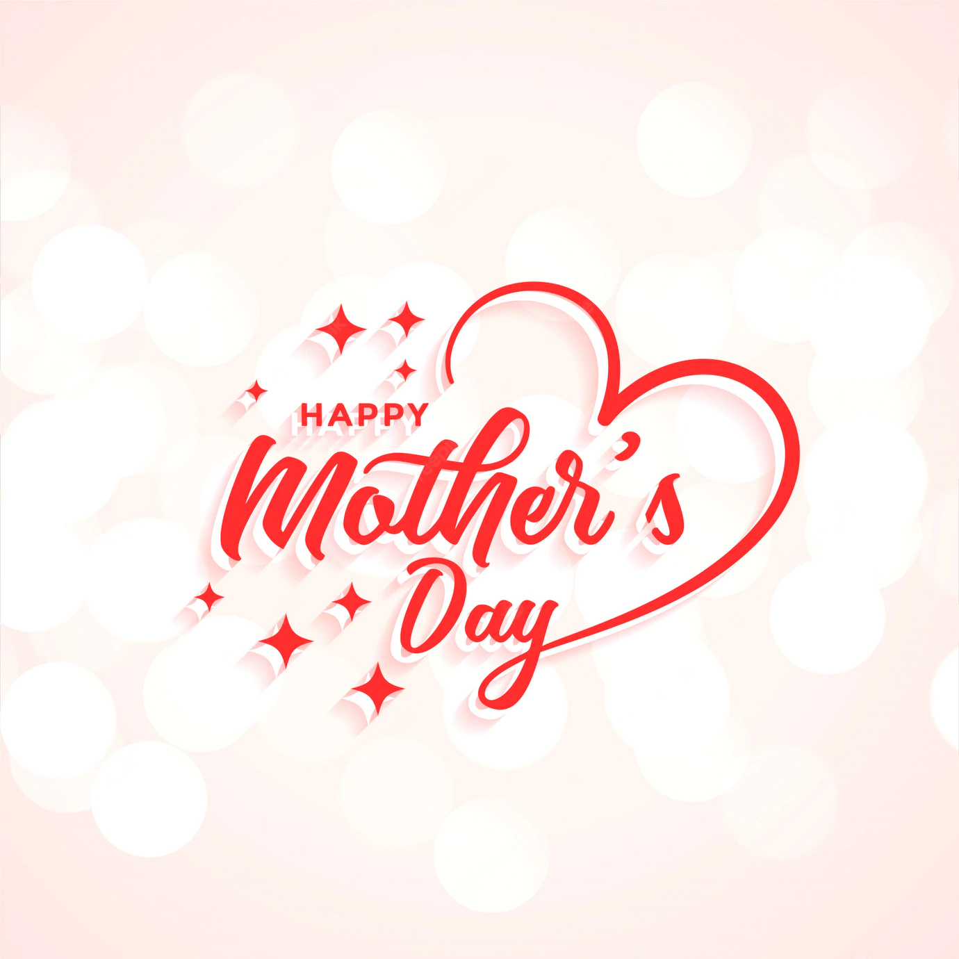 Happy Mothers Day Creative Lettering Background Design 1017 25029