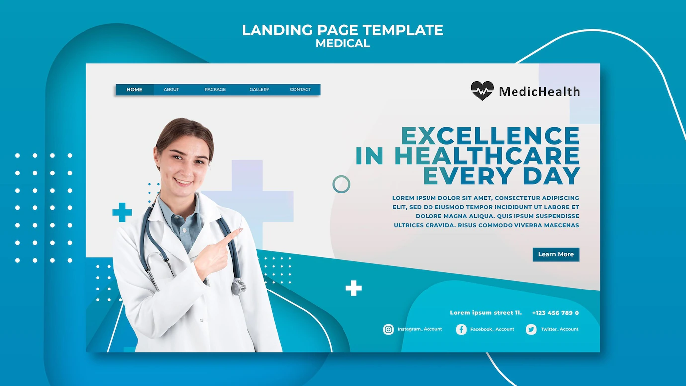 Healthcare Landing Page Template 23 2148940469