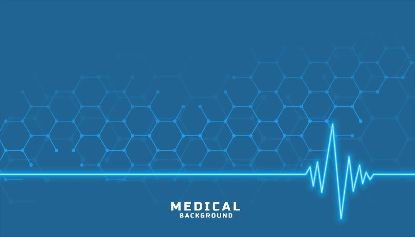 Healthcare Medical With Cardiograph Line 1017 30390