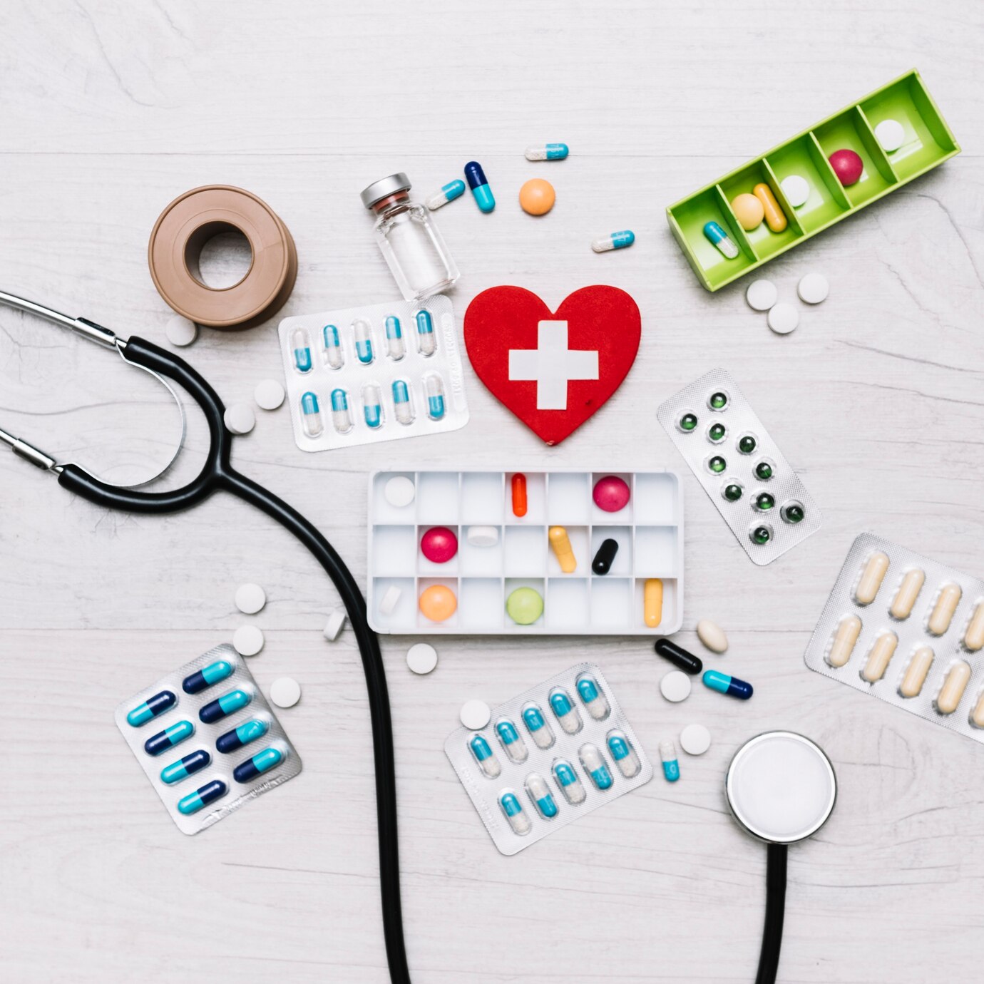 Heart With Cross Near Stethoscope Medications 23 2147796535