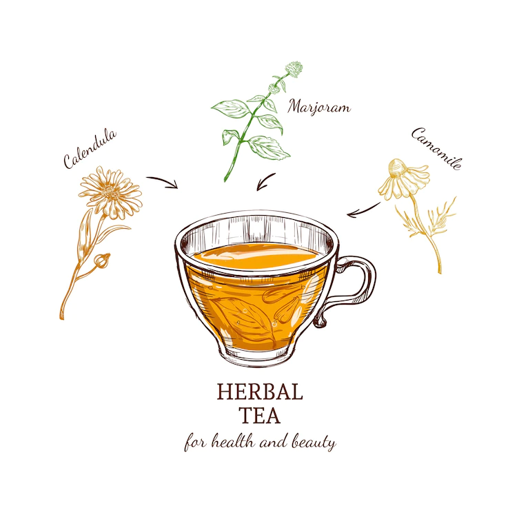 Herbal Tea Recipe Concept 1284 40455