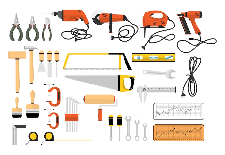 Illustration Carpenter Tools 53876 18108