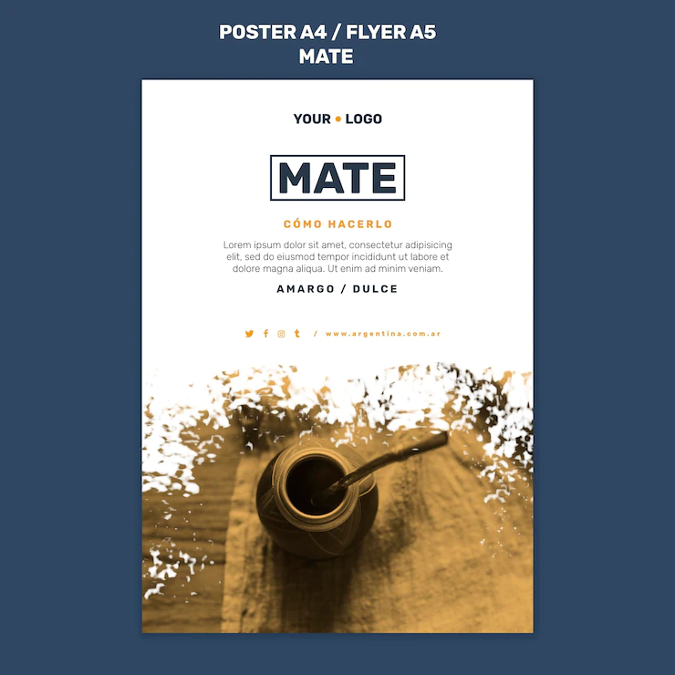 Mate Concept Flyer Template 23 2148654672