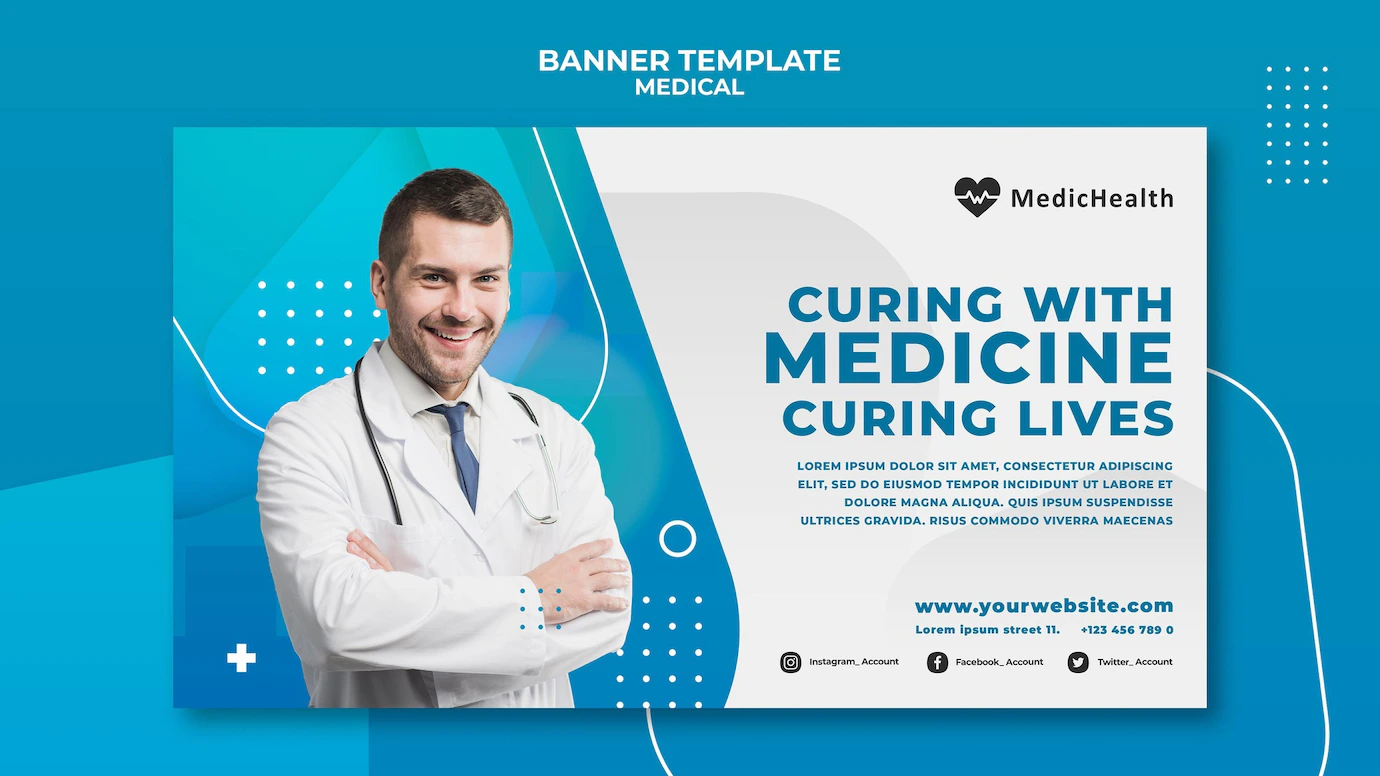 Medical Horizontal Banner Template 23 2148940482