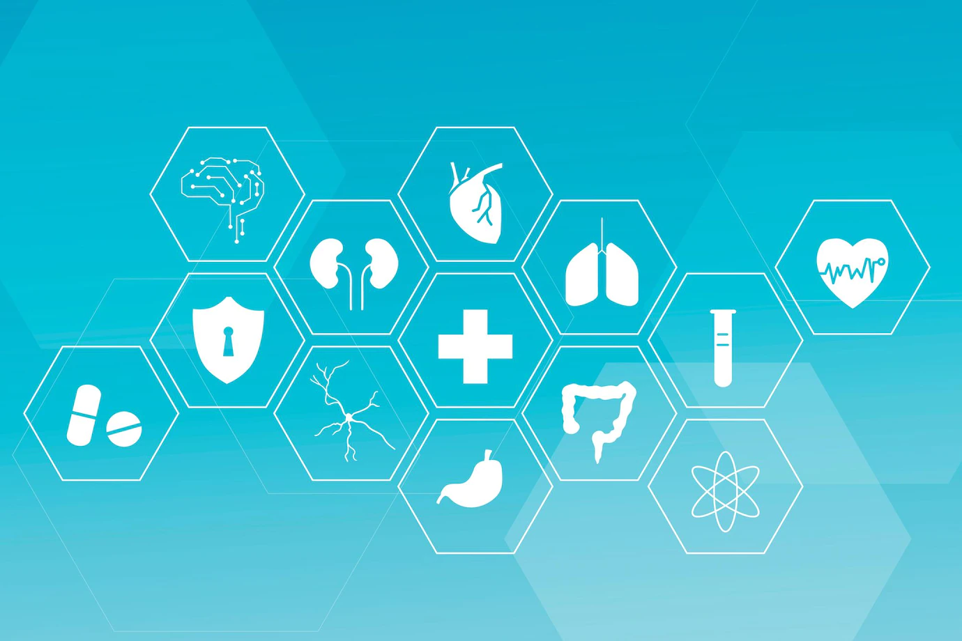 Medical Technology Vector Icon Set Health Wellness 53876 110853
