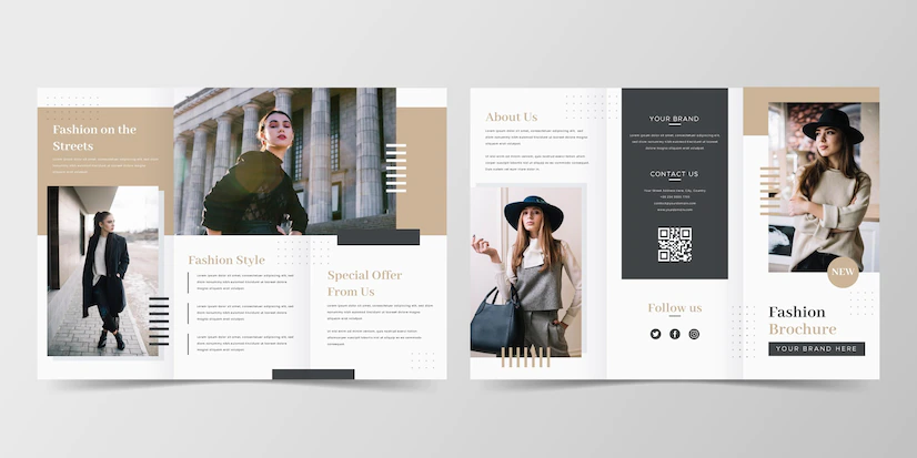 Minimal Fashion Trifold Brochure Template 52683 39266