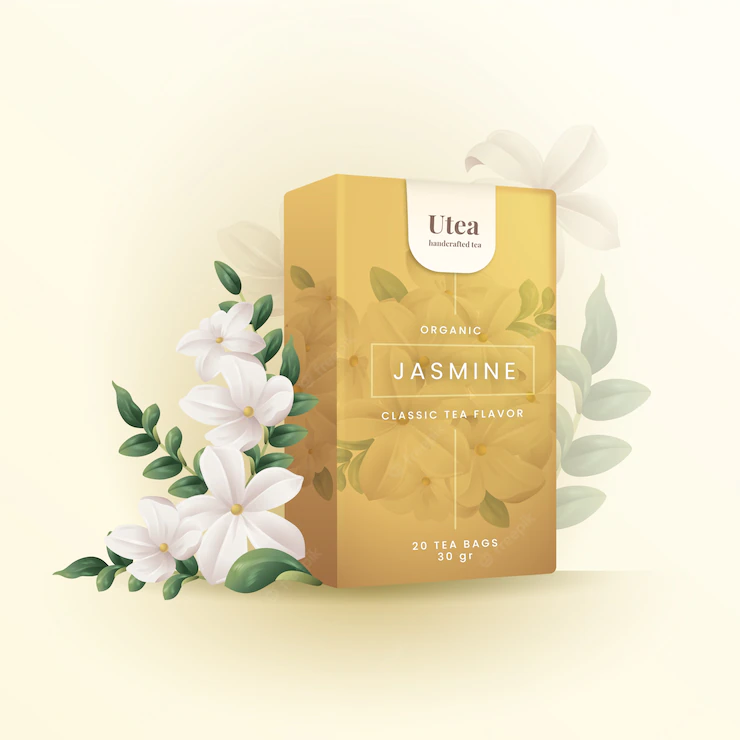 Organic Jasmine Herbal Tea Ad 52683 32751